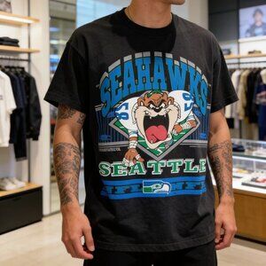 1992 Tazmania Seahawks Seattle NFL Shirt 73